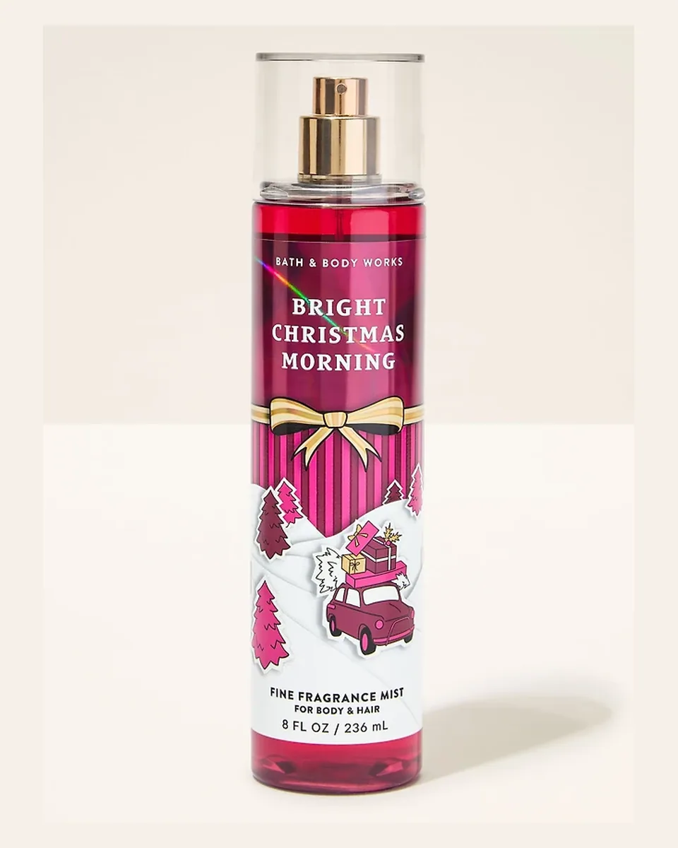 SPLASH FRAGRANCE MIST BATH AND BODY WORKS BRIGHT CHRISTMAS MORNING MUJER 236ML