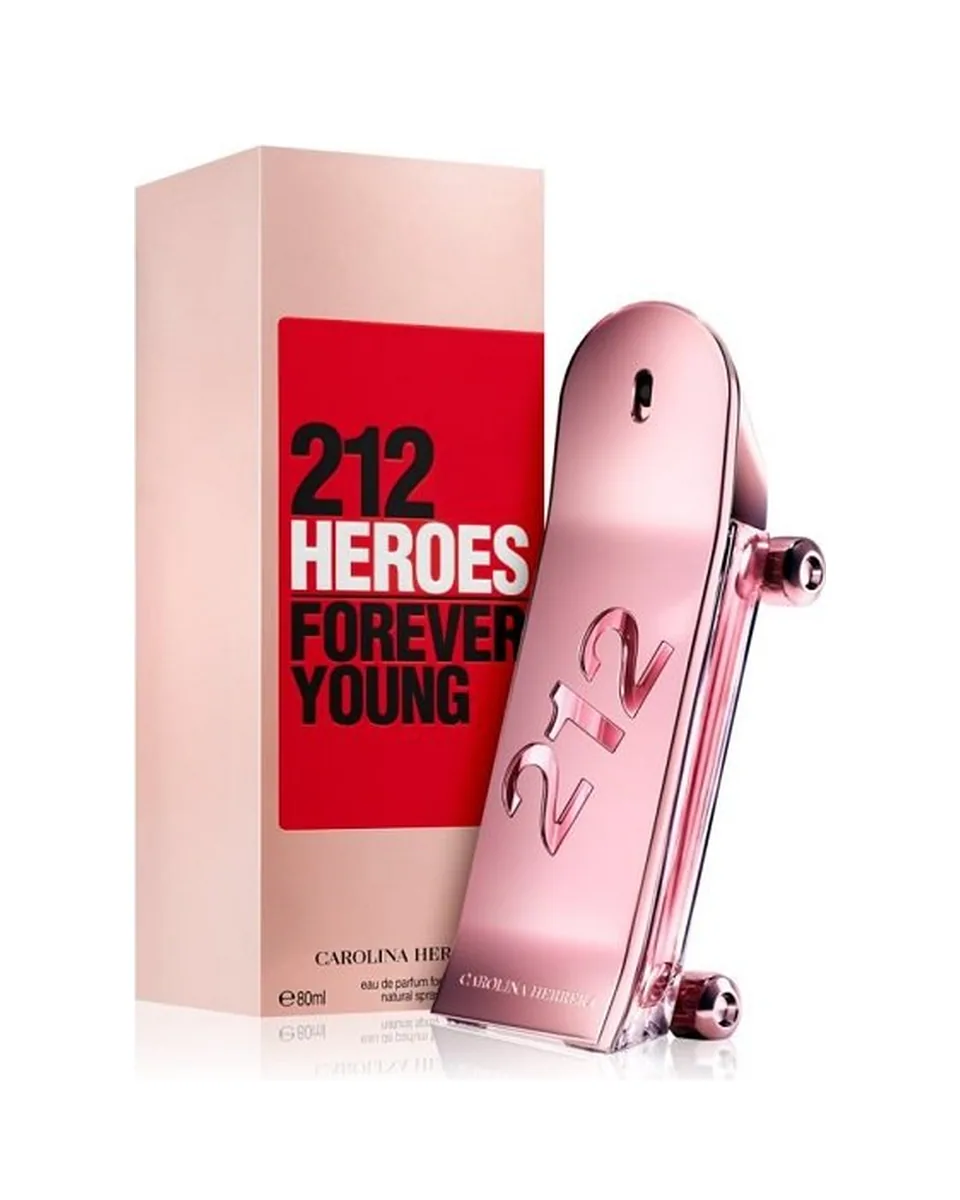 CAROLINA HERRERA 212 HEROES FOREVER YOUNG MUJER EDP 80ML