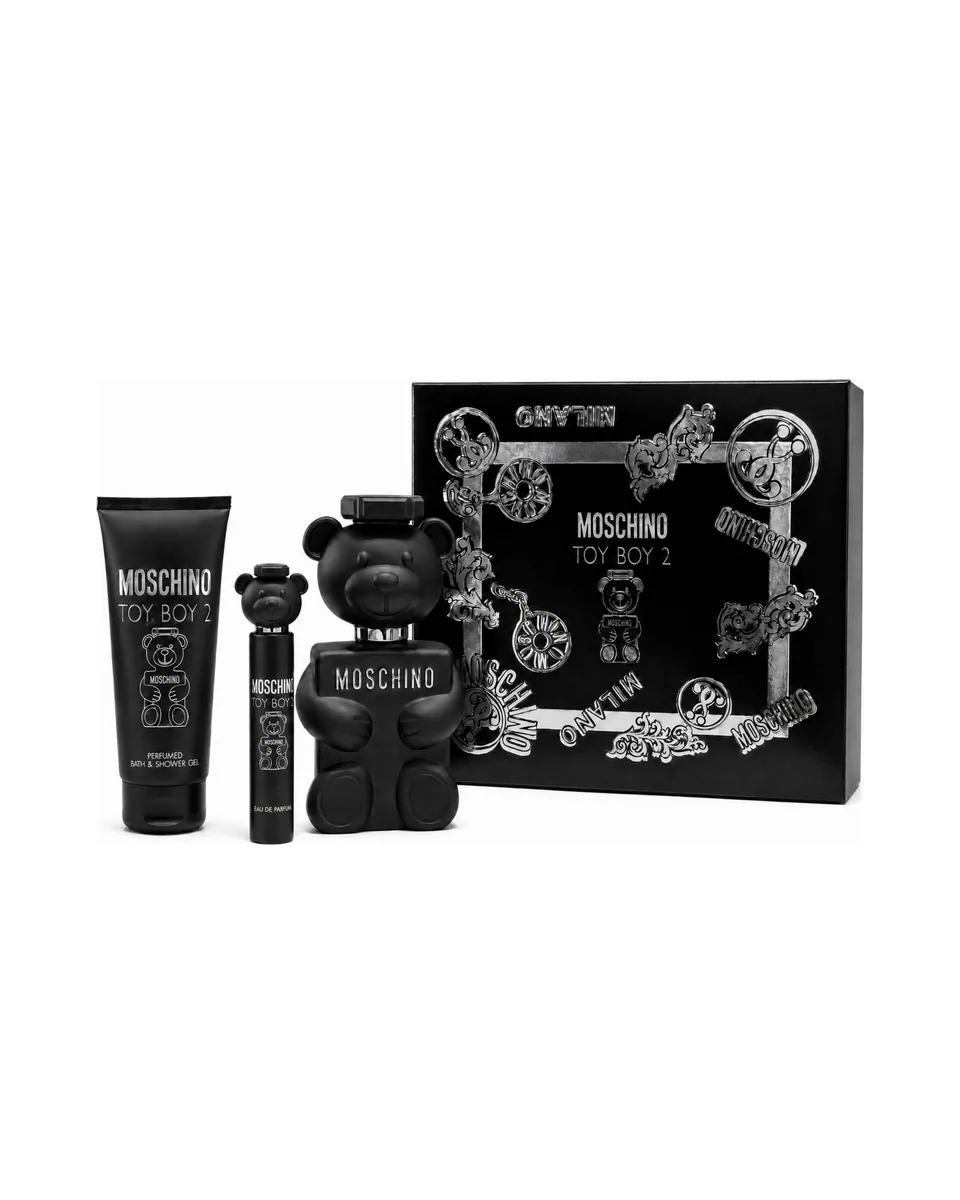 Estuche Moschino Toy Boy 2 Hombre EDP 3Pz Perfume / Perfume Mini / Gel De Ducha
