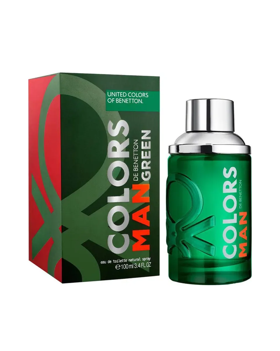 BENETTON COLORS MAN GREEN HOMBRE EDT 100ML
