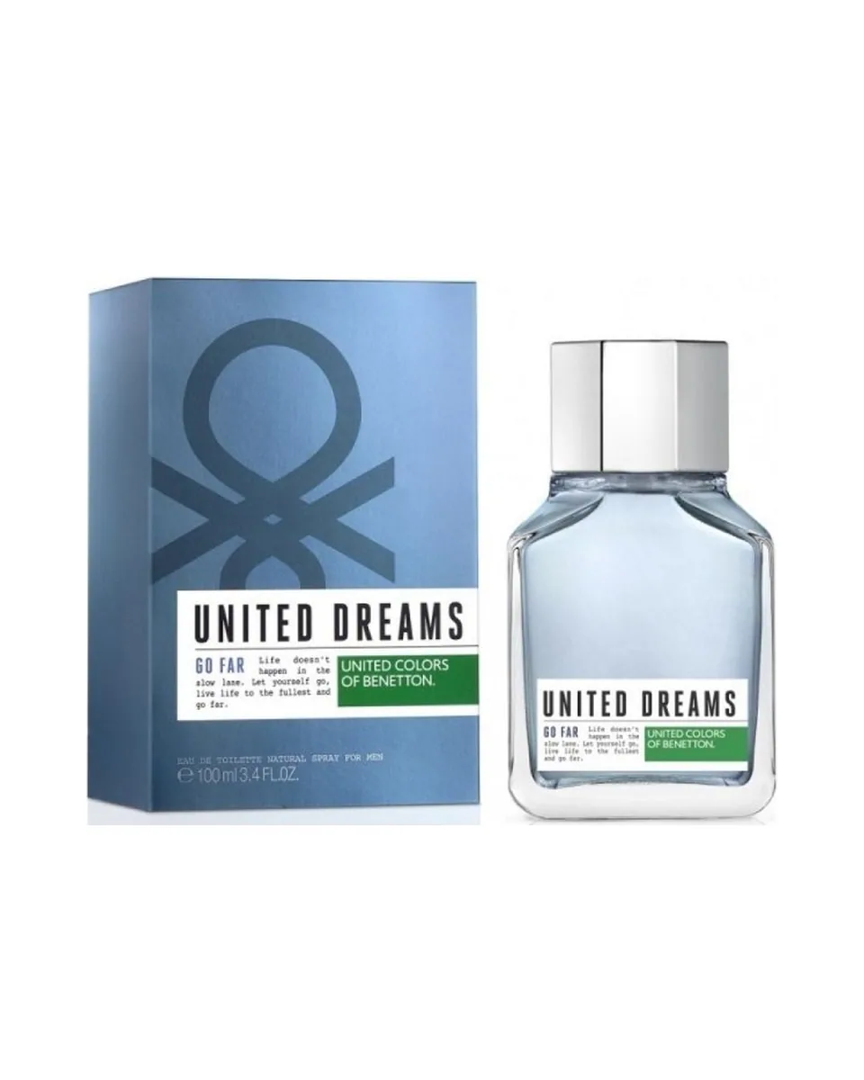 BENETTON UNITED DREAMS GO FAR HOMBRE EDT 100ML