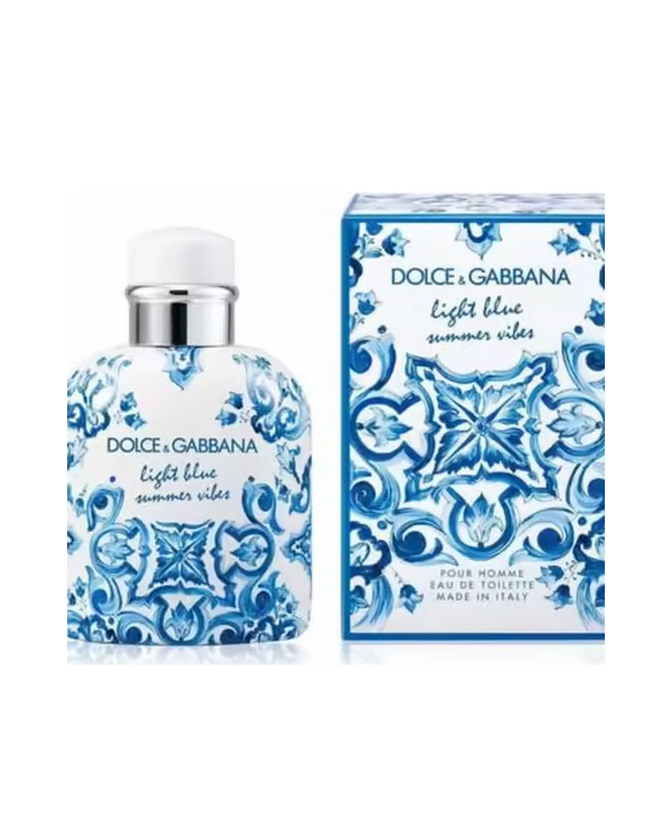 DOLCE & GABBANA LIGHT BLUE SUMMER VIBES HOMBRE 100ML EDT