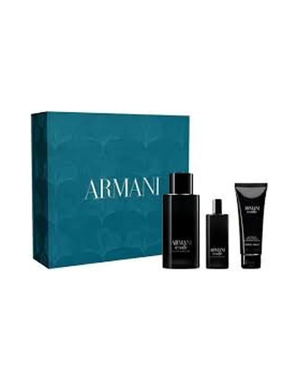 Estuche Giorgio Armani By Armani Code EDT Hombre 3Pz Perfume 125ml / Perfume Mini 15ml / Showe Gel 75ml