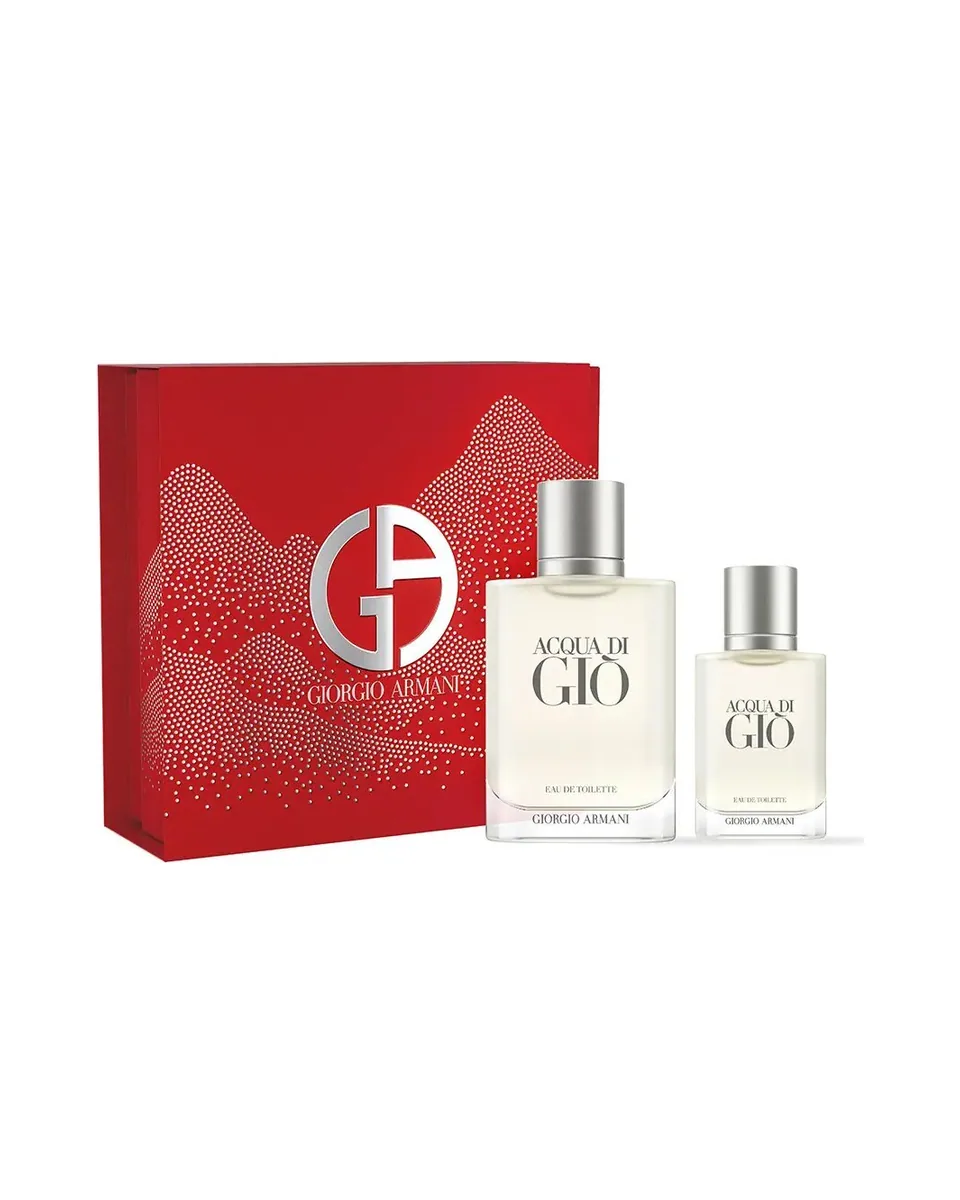 Estuche Giorgio Armani Acqua Di Gio Hombre EDT 2pz Perfume 100ml / Perfume Mini 30ml