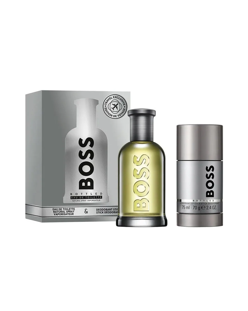 Estuche Hugo Boss Bottled EDT Hombre 2PZ Perfume 100ml + DESODORANTE