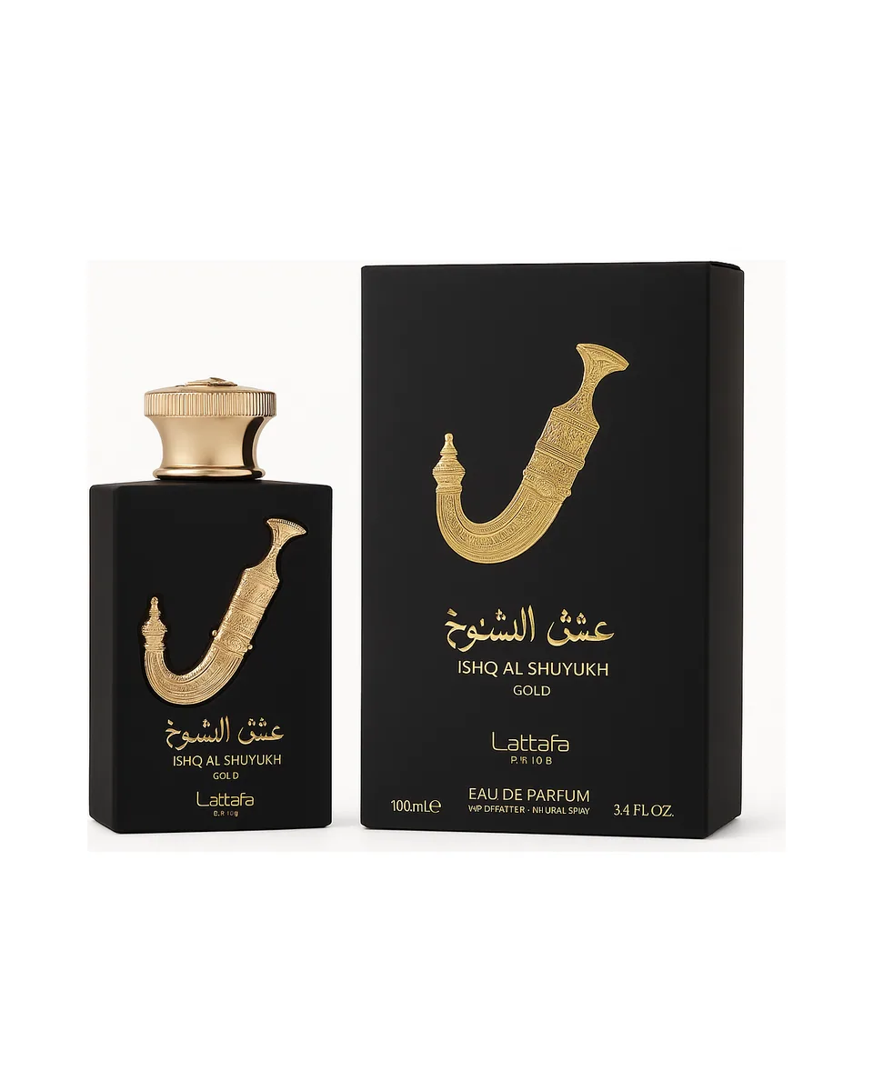 LATTAFA PRIDE ISHQ AL SHUYUKH GOLD UNISEX EDP 100ML