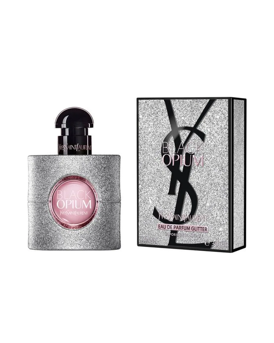 YVES SAINT LAURENT BLACK OPIUM GLITTER MUJER EDP 90ML