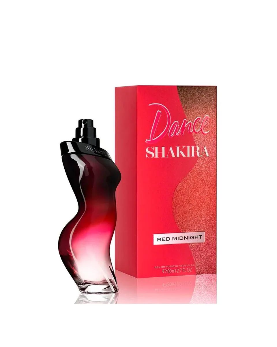 SHAKIRA DANCE RED MIDNIGHT MUJER EDT 80ML