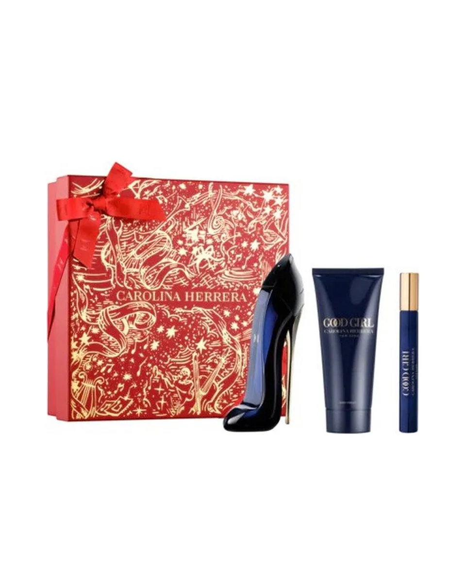 Estuche Carolina Herrera Good Girl By Clasico Mujer EDP 3Pz Perfume 80ML + Perfume 10ML + Locion Para el Cuerpo