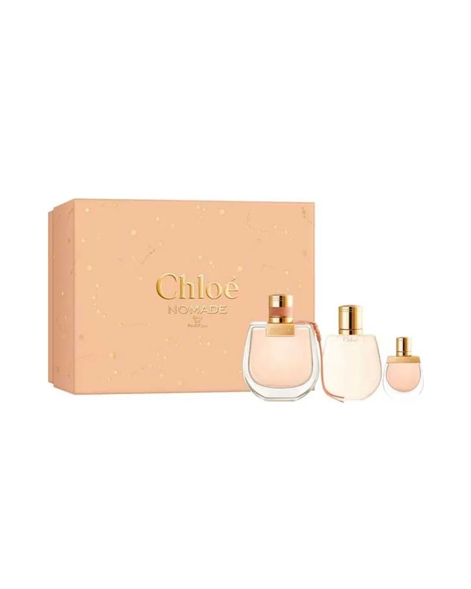 Estuche Chloe Nomade Mujer EDP 3Pz Perfume 75ml / Perfume Mini 5ml / Crema Corporal