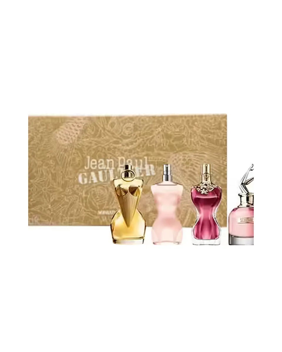 Estuche Jean Paul Gaultier Miniatura Mujer 4Pz Scandal 6ml/Divine 6ml/ Classique 6 ml/ La belle 6ml