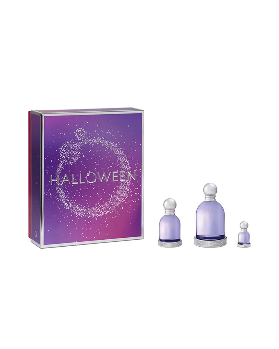 Estuche Halloween By Jesus del Pozo Clasico Mujer EDT 3Pz Perfume 100ml / Perfume 30ml / Perfume Mini 4.5ml