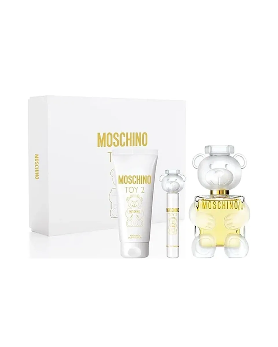 Estuche Moschino Toy 2 Mujer EDP 3Pz Perfume / Perfume Mini 10ml / Crema Corporal