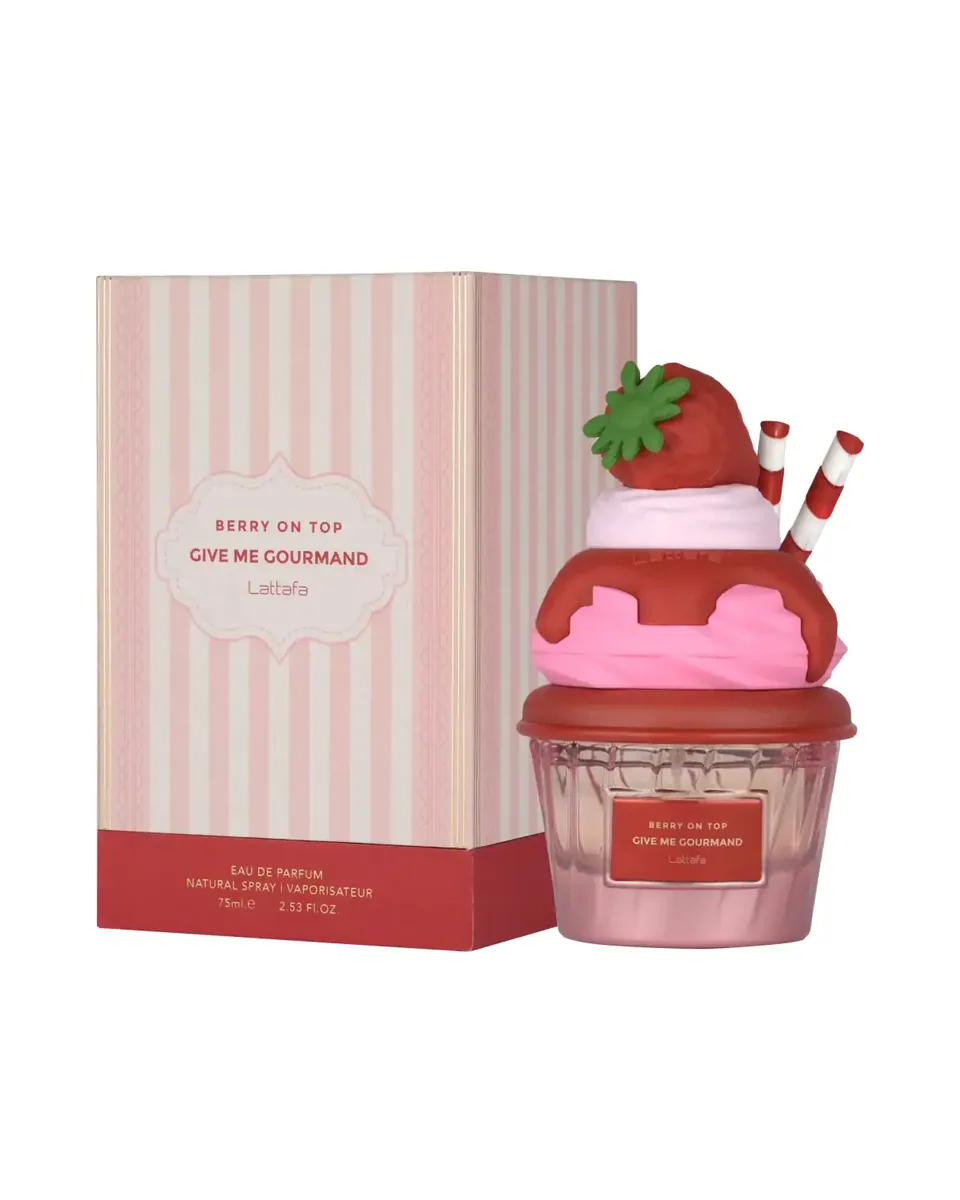 LATTAFA UNISEX GIVE ME GOURMAND BERRY ON TOP EDP 75ML