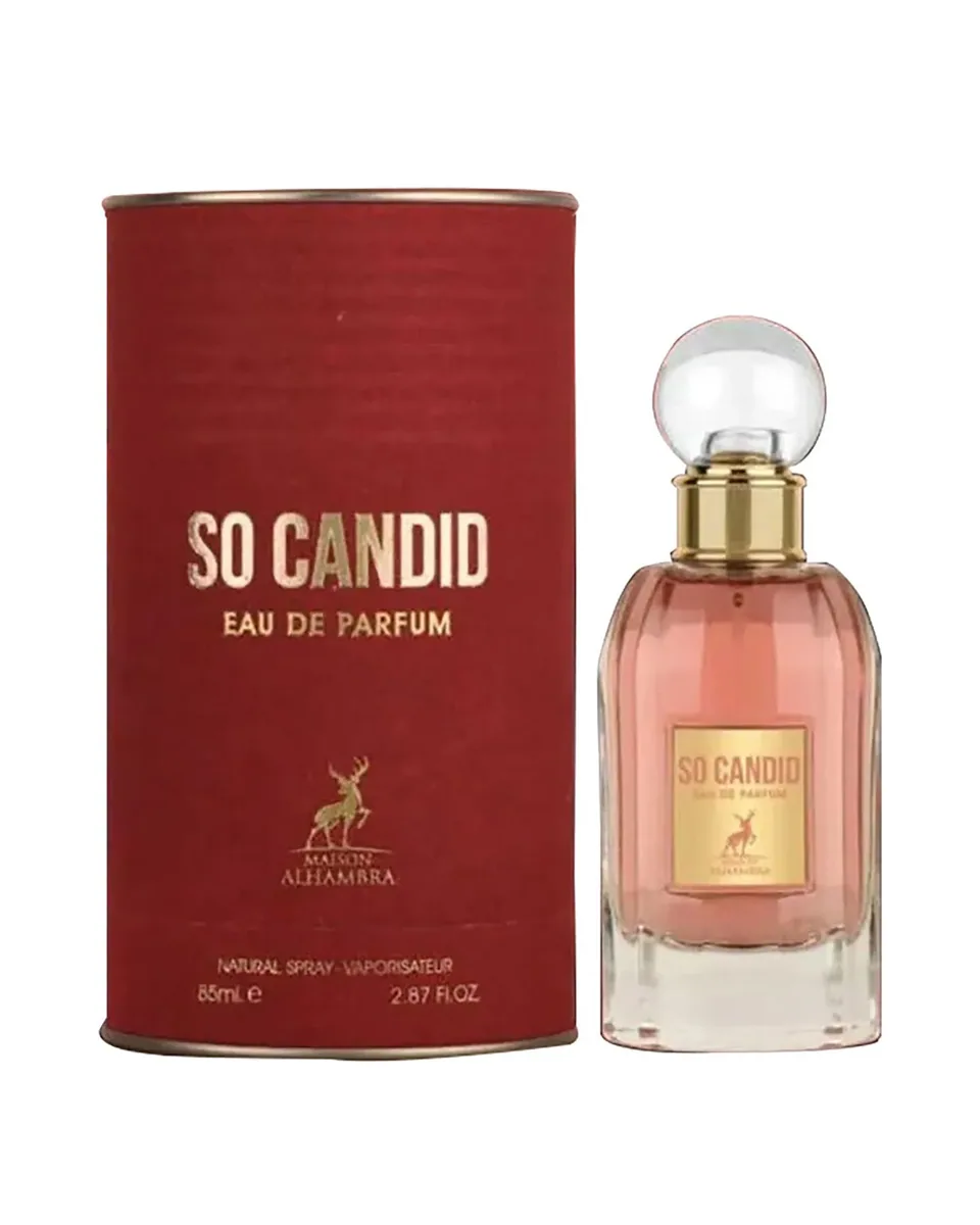 MAISON ALHAMBRA SO CANDID MUJER 80ML EDP