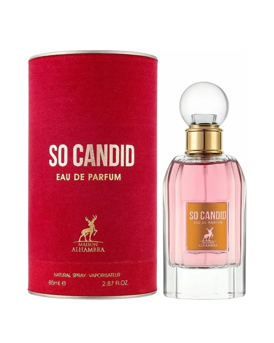 MAISON ALHAMBRA SO CANDID MUJER 80ML EDP