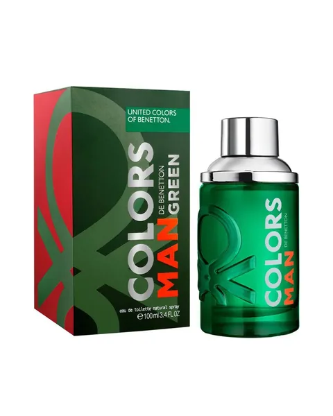 BENETTON COLORS MAN GREEN HOMBRE EDT 100ML