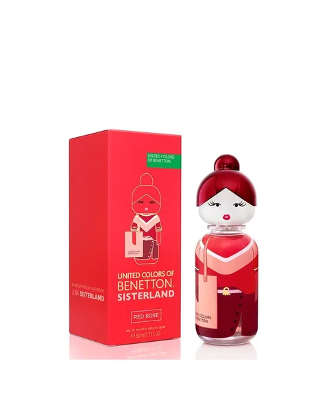 BENETTON SISTERLAND RED ROSE MUJER EDT 80ML