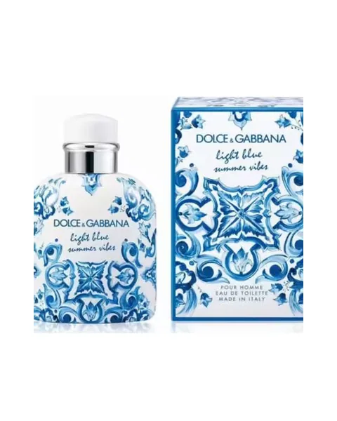 DOLCE & GABBANA LIGHT BLUE SUMMER VIBES HOMBRE 100ML EDT
