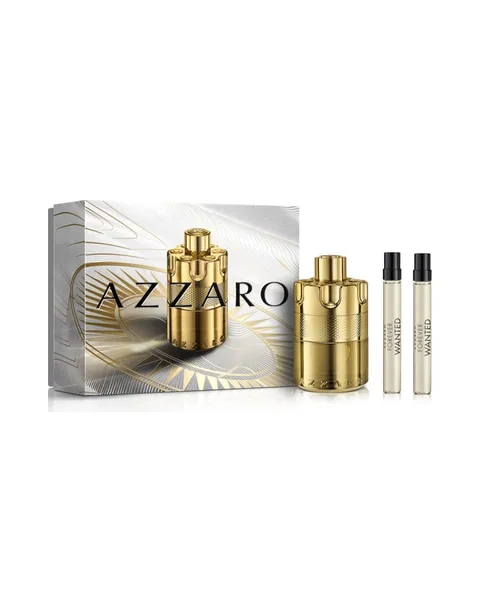 Estuche Azzaro The Most Wanted Forever Elixir Hombre Parfum 3Pz Perfume 100ml / Perfume Mini 10ml / Perfume Mini 10ml