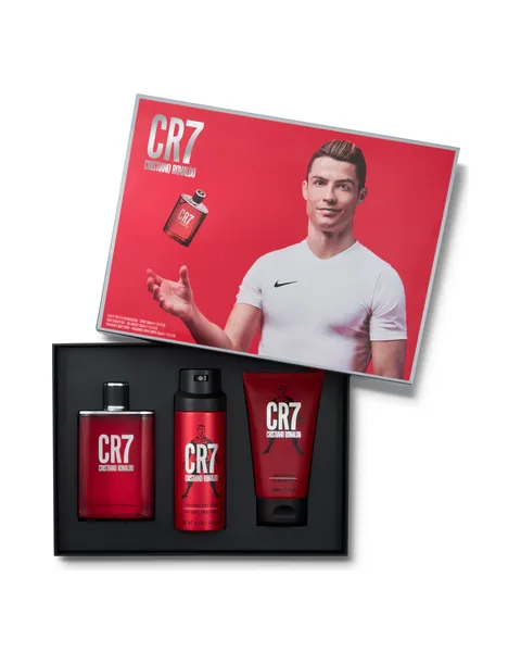 Estuche Cristiano Ronaldo By CR7 Hombre EDT 3Pz Perfume / Gel De Ducha / Aerosol