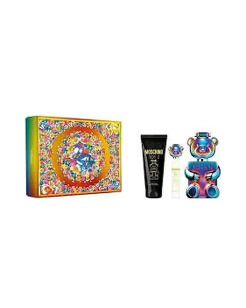 Estuche Moschino Toy 2 Pearl Unisex EDP 3pz Perfume 100ml/Min 10ml/ Crema 100ml