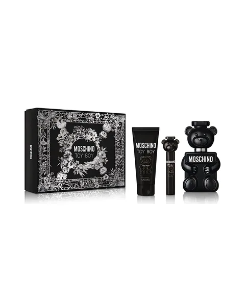 Estuche Moschino Toy Boy Hombre EDP 3Pz Perfume / Perfume Mini / Gel De Ducha