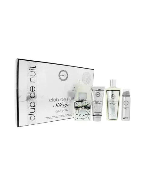 Estuche Armaf Sillage Hombre 4PZ Perfume 100ml/Body Spray 50ml /Shampoo 250ml/Shower Gel 100ml