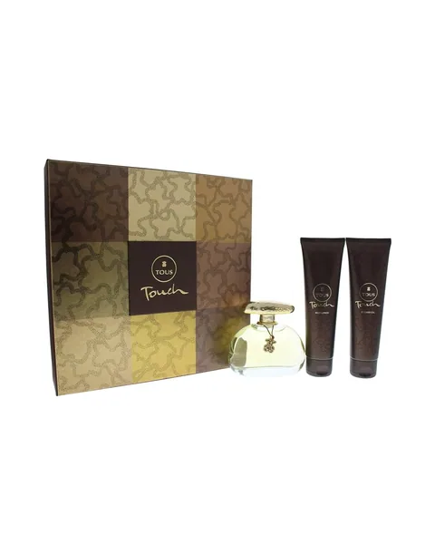 Estuche Tous Touch Original Gold Mujer EDT 3Pz Perfume 100ml / Gel De Ducha / Crema Corporal