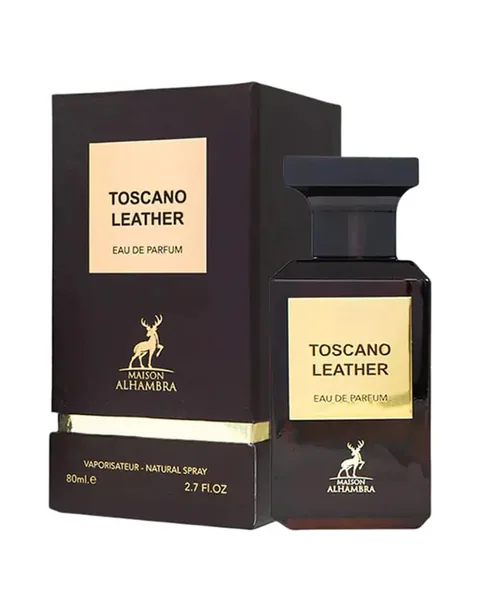 MAISON ALHAMBRA TOSCANO LEATHER UNISEX EDP 80ML