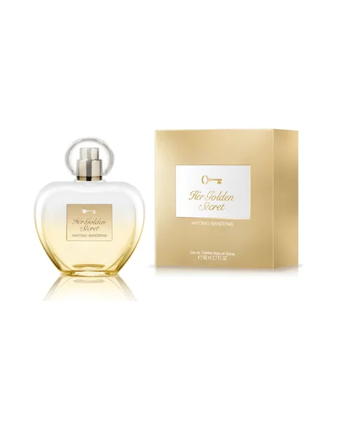 ANTONIO BANDERAS HER GOLDEN SECRET MUJER 80ML EDT
