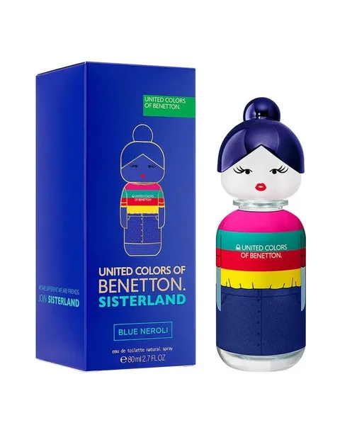 BENETTON SISTERLAND BLUE NEROLI MUJER EDT 80ML