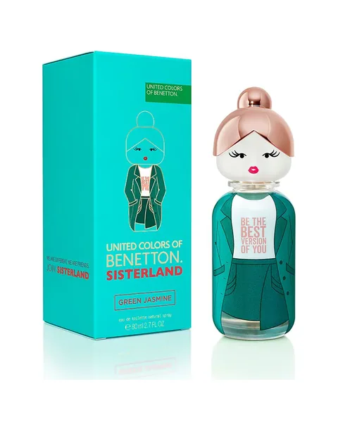 BENETTON SISTERLAND GREEN JASMINE MUJER EDT 80ML