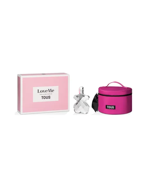 Estuche Tous Love Me Silver Mujer EDP 2Pz Perfume 100ml / Cosmetiquera