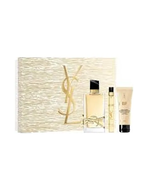 Estuche Yves Saint Laurent Libre Mujer EDP 3Pz Perfume 90ml / Perfume Mini 10ml / Crema Corporal