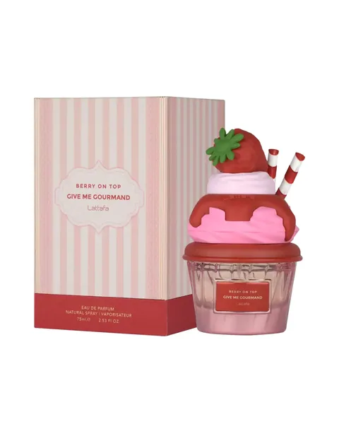 LATTAFA UNISEX GIVE ME GOURMAND BERRY ON TOP EDP 75ML