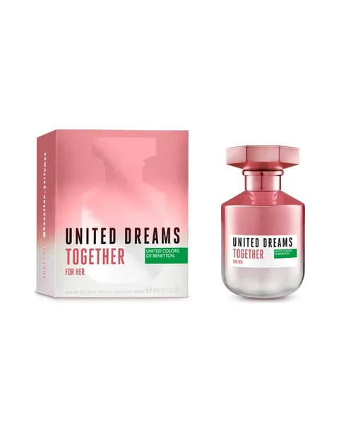 BENETTON UNITED DREAMS TOGETHER FOR HER MUJER EDT 80ML